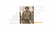 Gilet tactique Coyote warrior multi-poches ajustable et modulaire