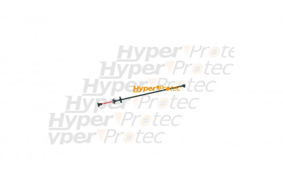 Petite sarbacane aluminium 60 cm avec 10 fléchettes